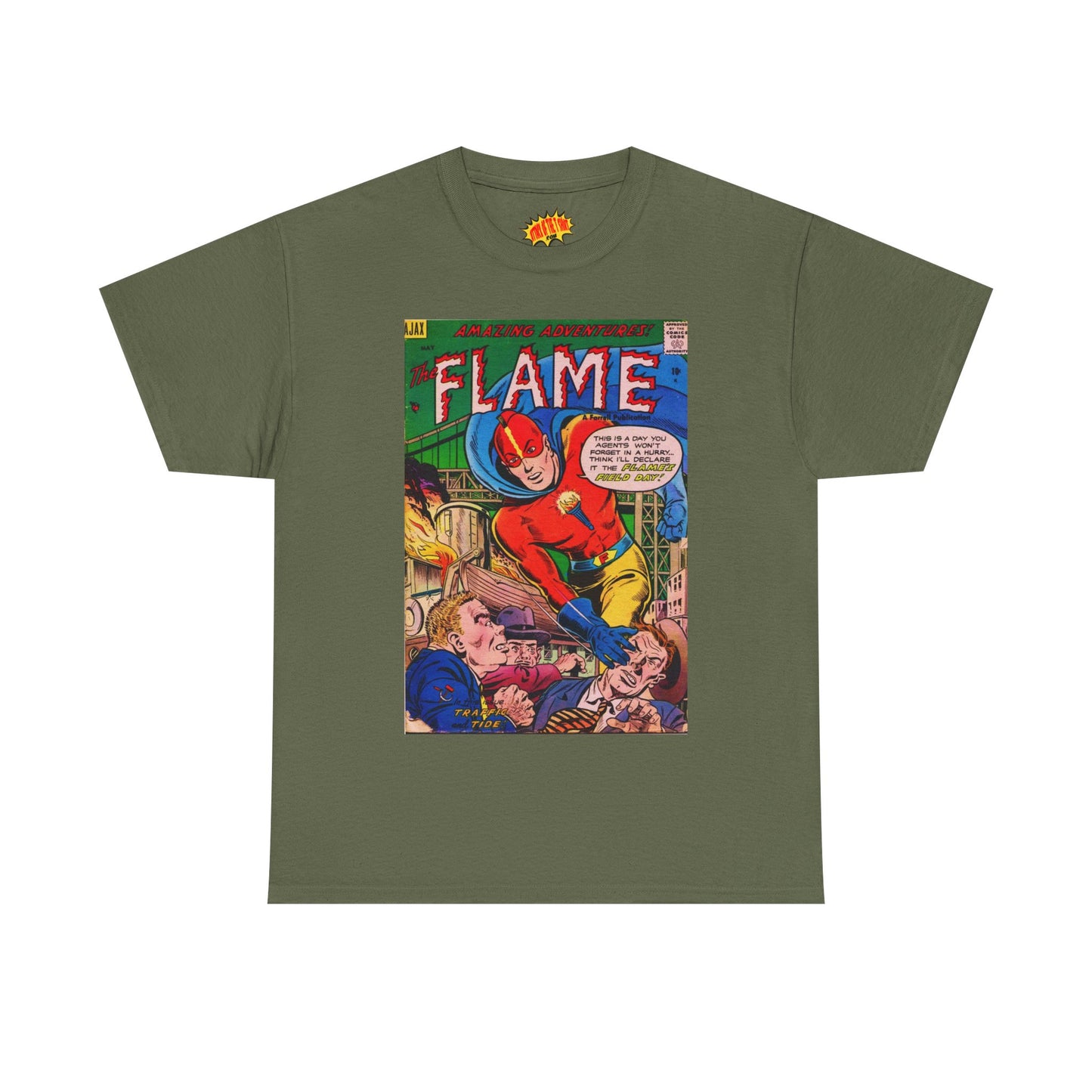 The Flame May Comic Tee Shirt *Multiple Colors*