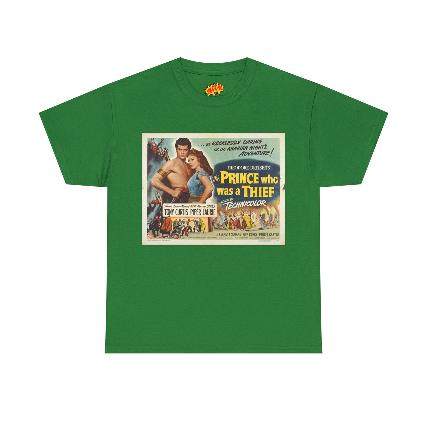 The Prince Who was a Thief Movie Poster T-Shirt *Multiple Colors*
