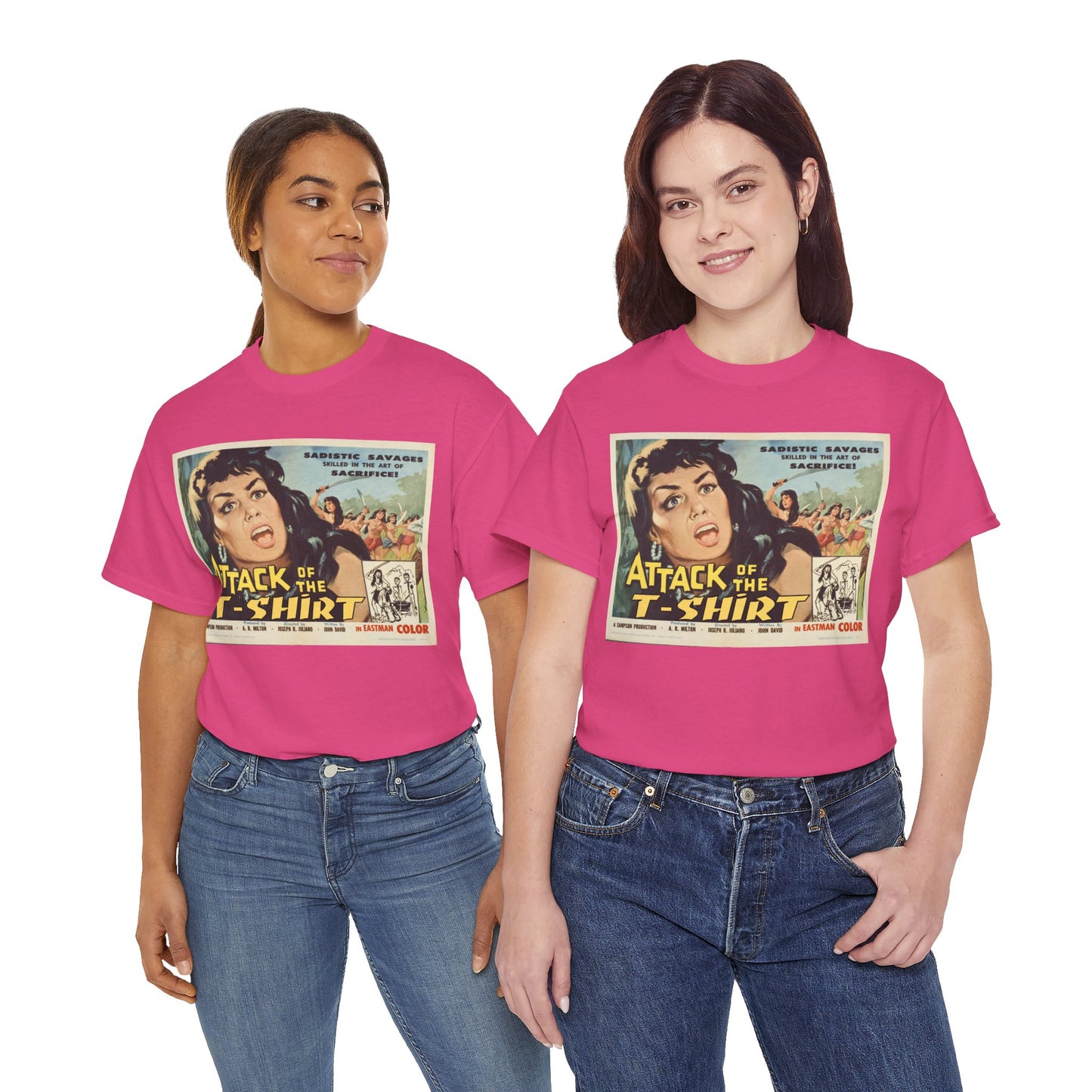 Attack of the T-Shirt Movie Poster T-Shirt