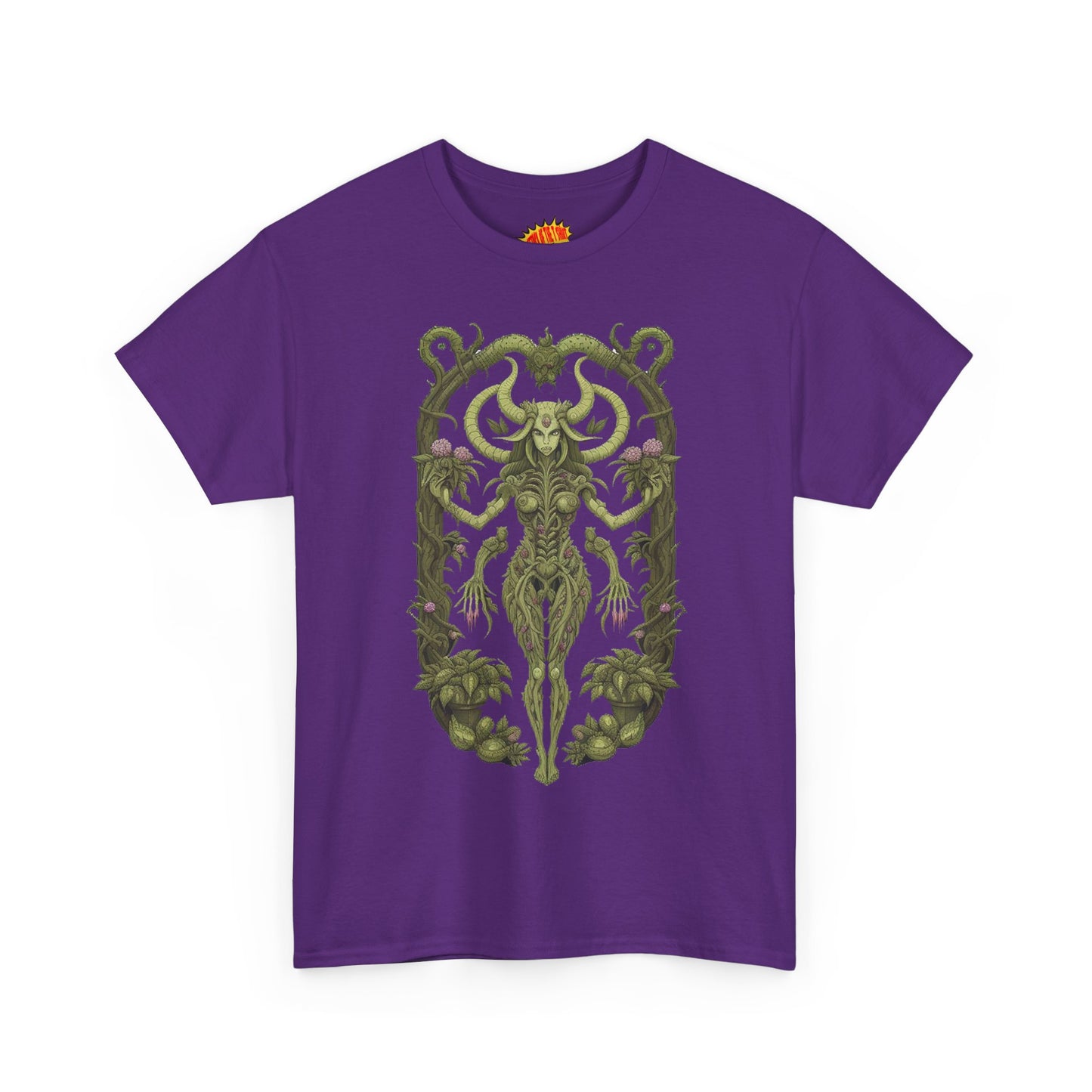 Dryad Flower Succubus Heavy Cotton Forest Dweller Tee Shirt *Multiple Colors*