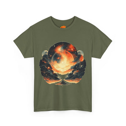 Moonscape w/Clouds Graphic Tee Shirt