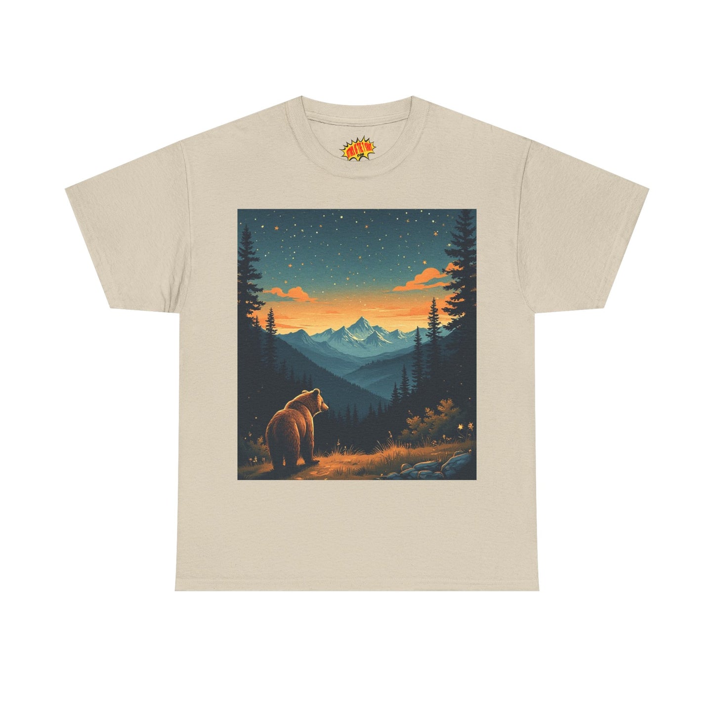 Mountain Bear Sunrise Scene T-Shirt *Multiple Colors*