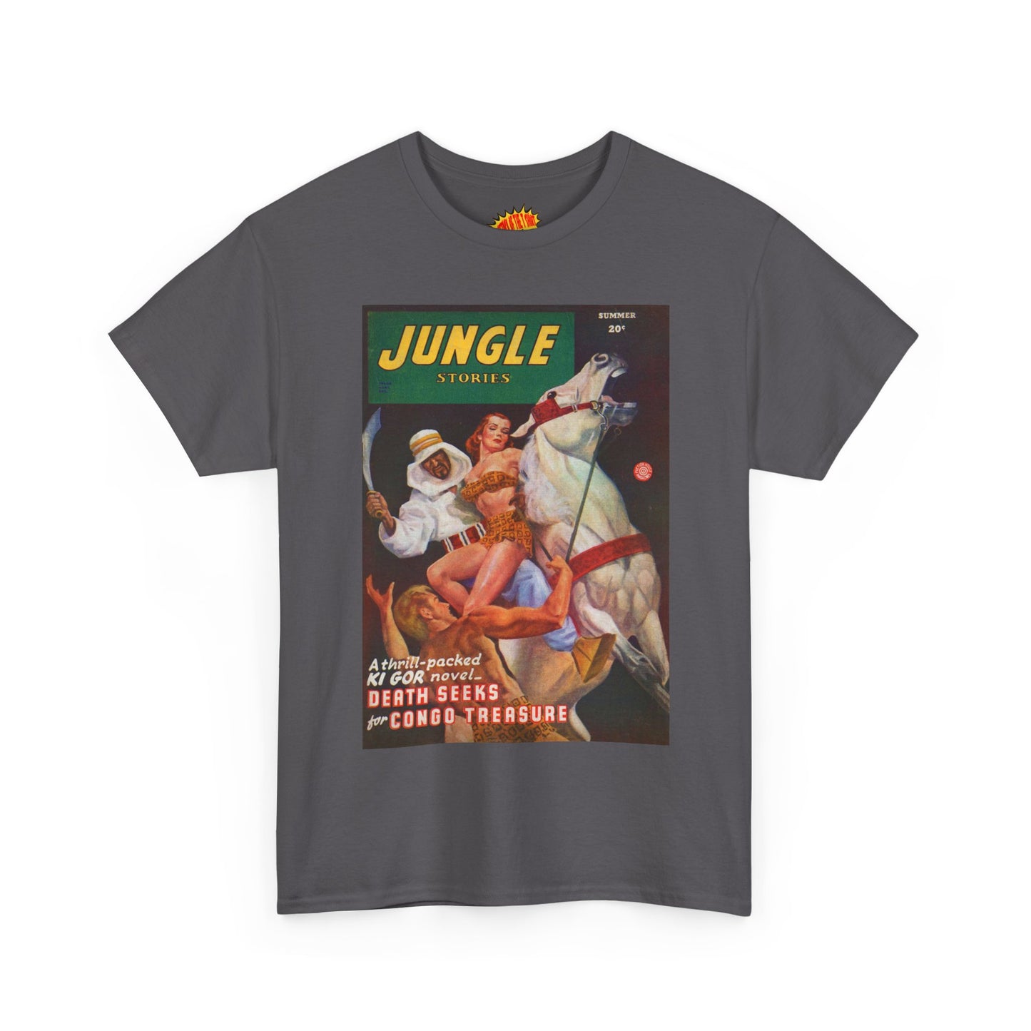 Jungle Stories Summer Comic Tee Shirt *Multiple Colors*