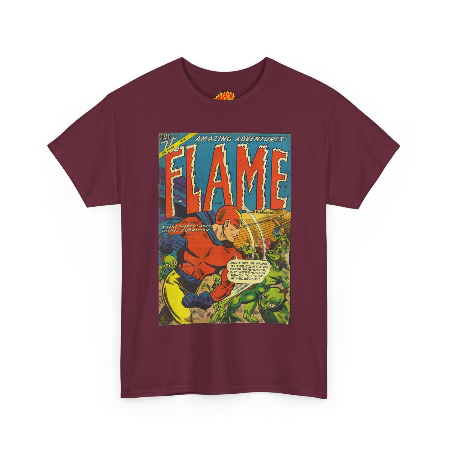 The Flame March Comic Tee Shirt *Multiple Colors*