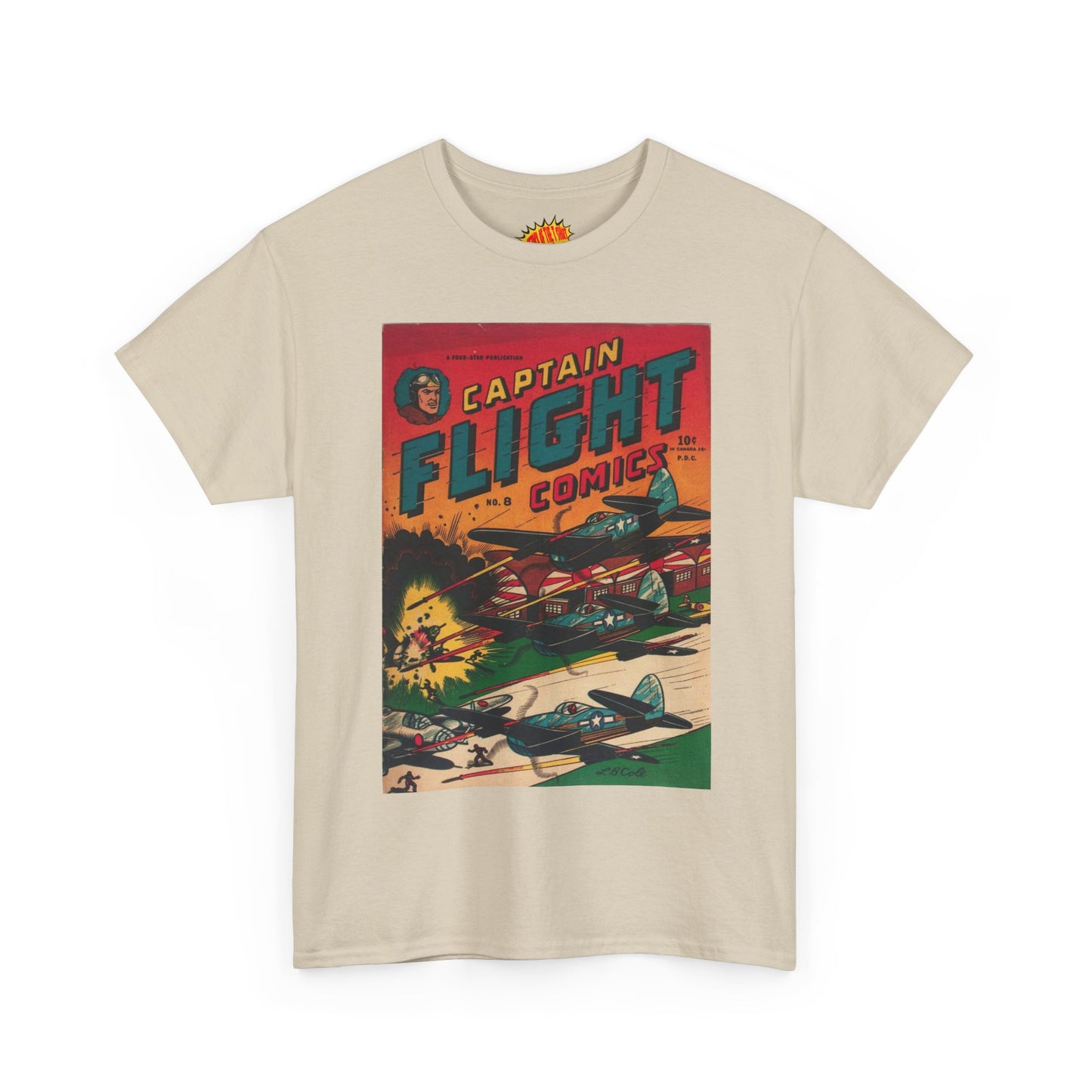 Captain Flight No. 8 Comic Tee Shirt *Multiple Colors*