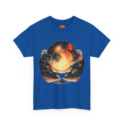 Moonscape w/Clouds Graphic Tee Shirt