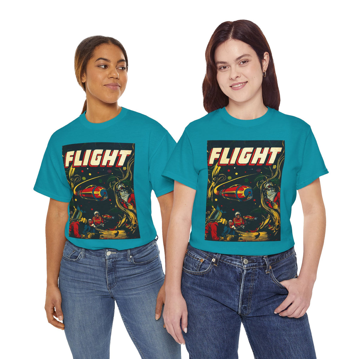 Captain Flight Comic Book Tee Shirt