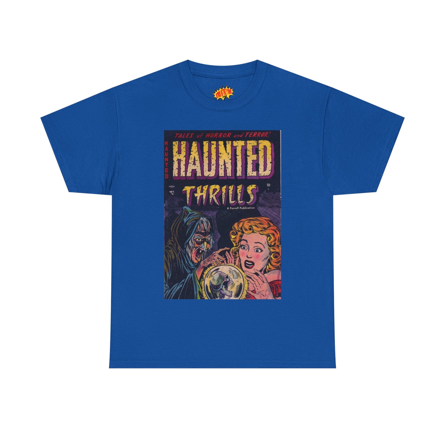 Haunted Thrills November Comic Tee Shirt *Multiple Colors*