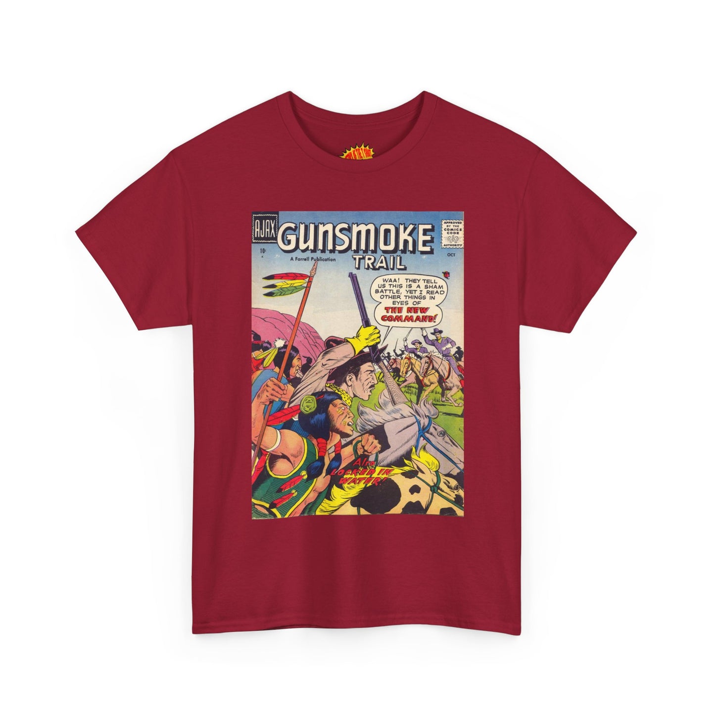 Gunsmoke Trail October Comic Tee Shirt *Multiple Colors*