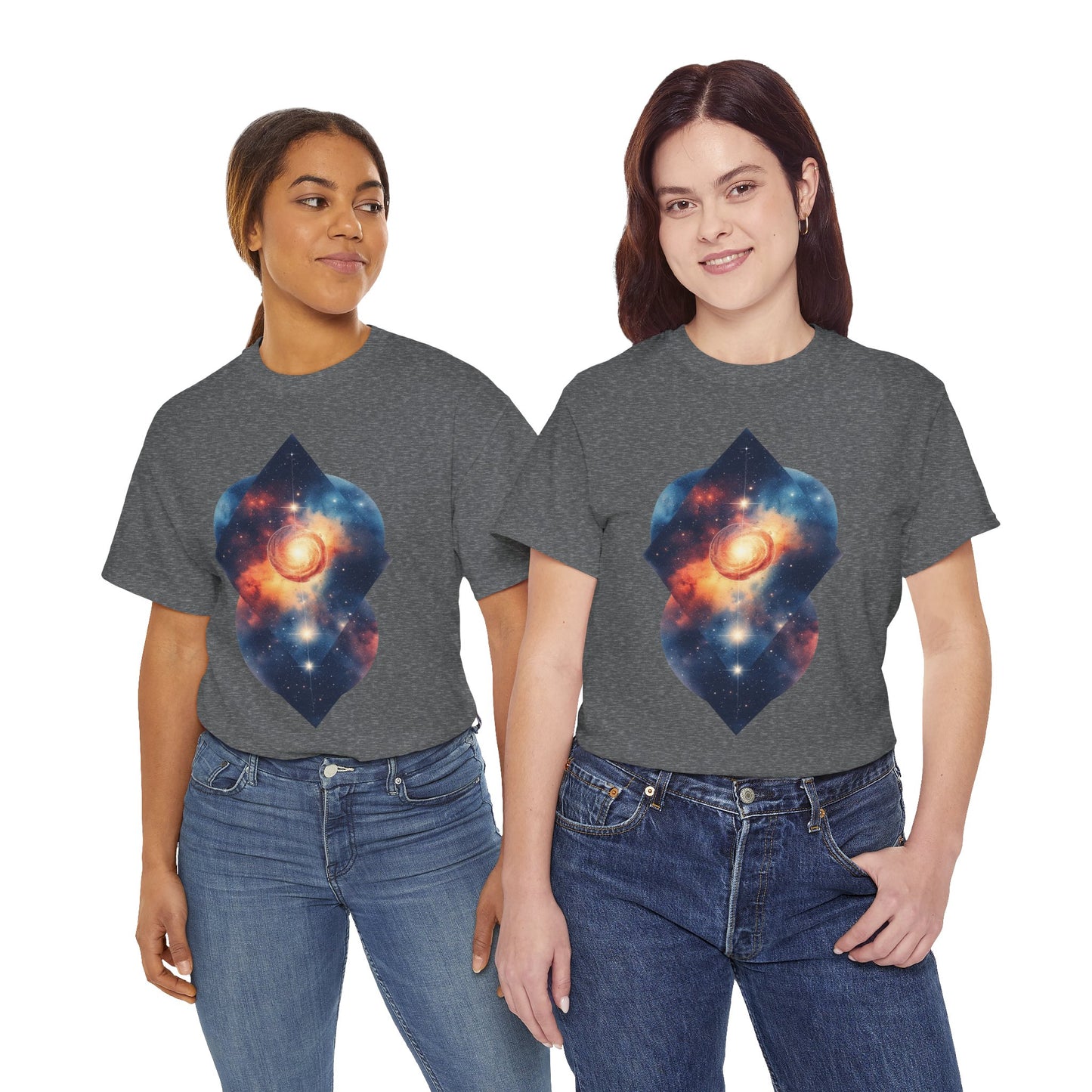 Double Diamond Nebula Graphic Space Art Tee Shirt *Multiple Colors*