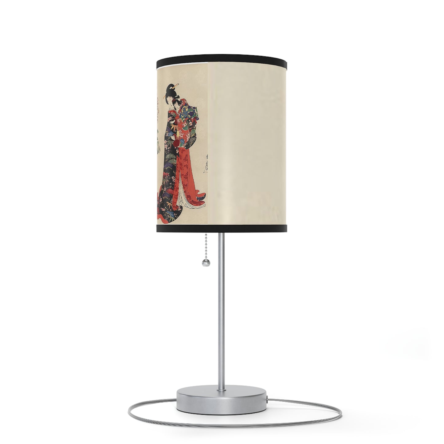 Flower Cart by Chikanobu Japanese Lamp Many Colors Available