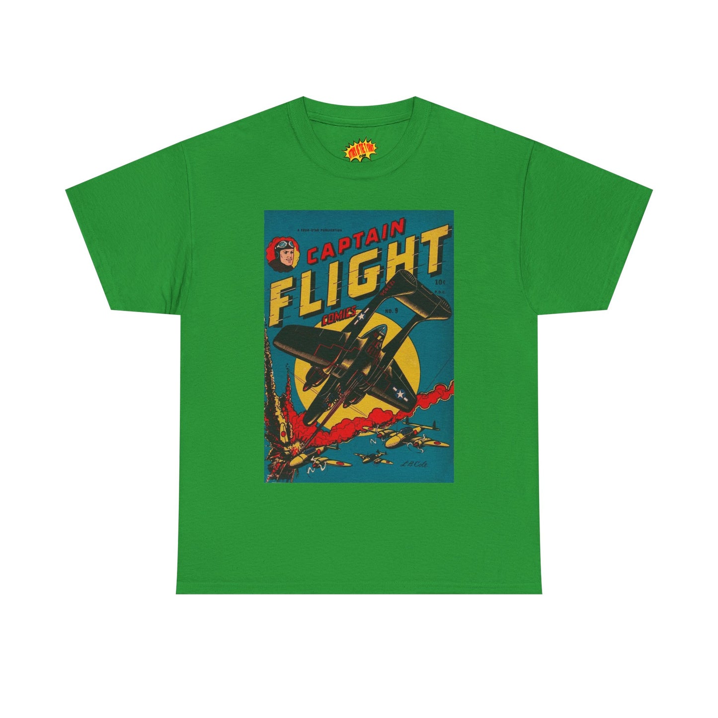 Captain Flight No. 9 Comic Tee Shirt *Multiple Colors*