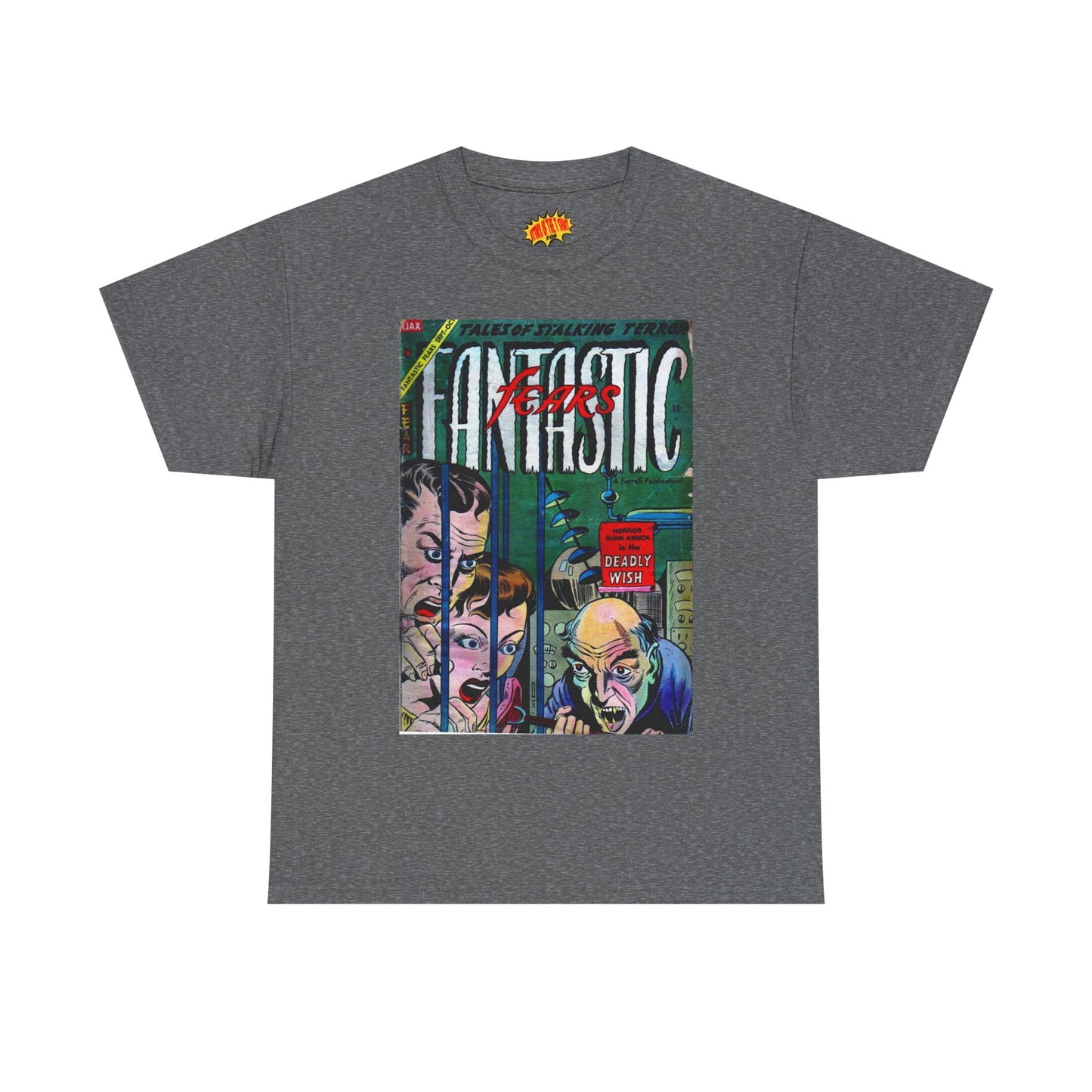 Fantastic Fears September - October Comic Tee Shirt *Multiple Colors*