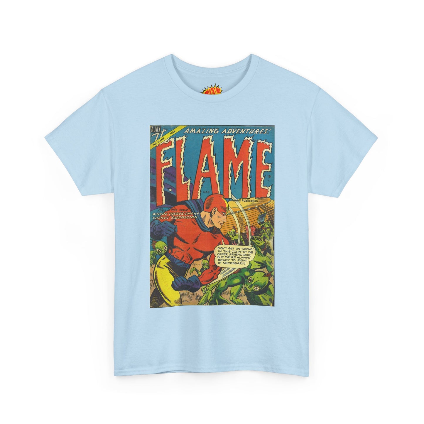 The Flame March Comic Tee Shirt *Multiple Colors*