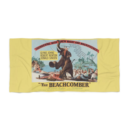 The Beachcomber Vintage Movie Poster Beach Towel Retro Hollywood Movie Art