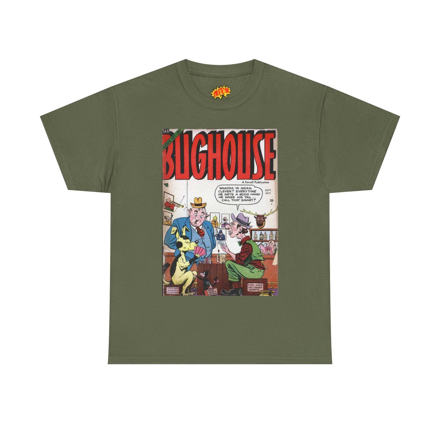 Bughouse September - October Comic Tee Shirt *Multiple Colors*