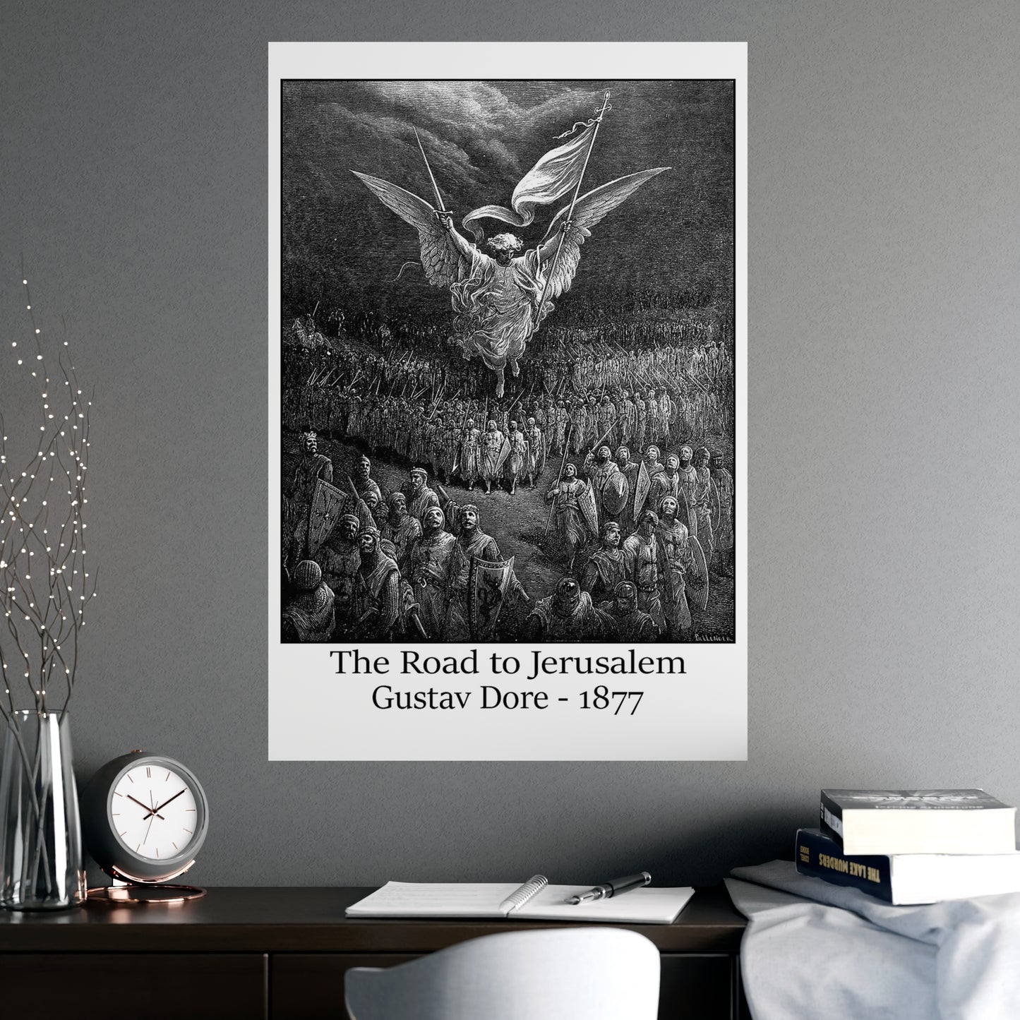 The Road to Jerusalem - Gustav Dore, 1877