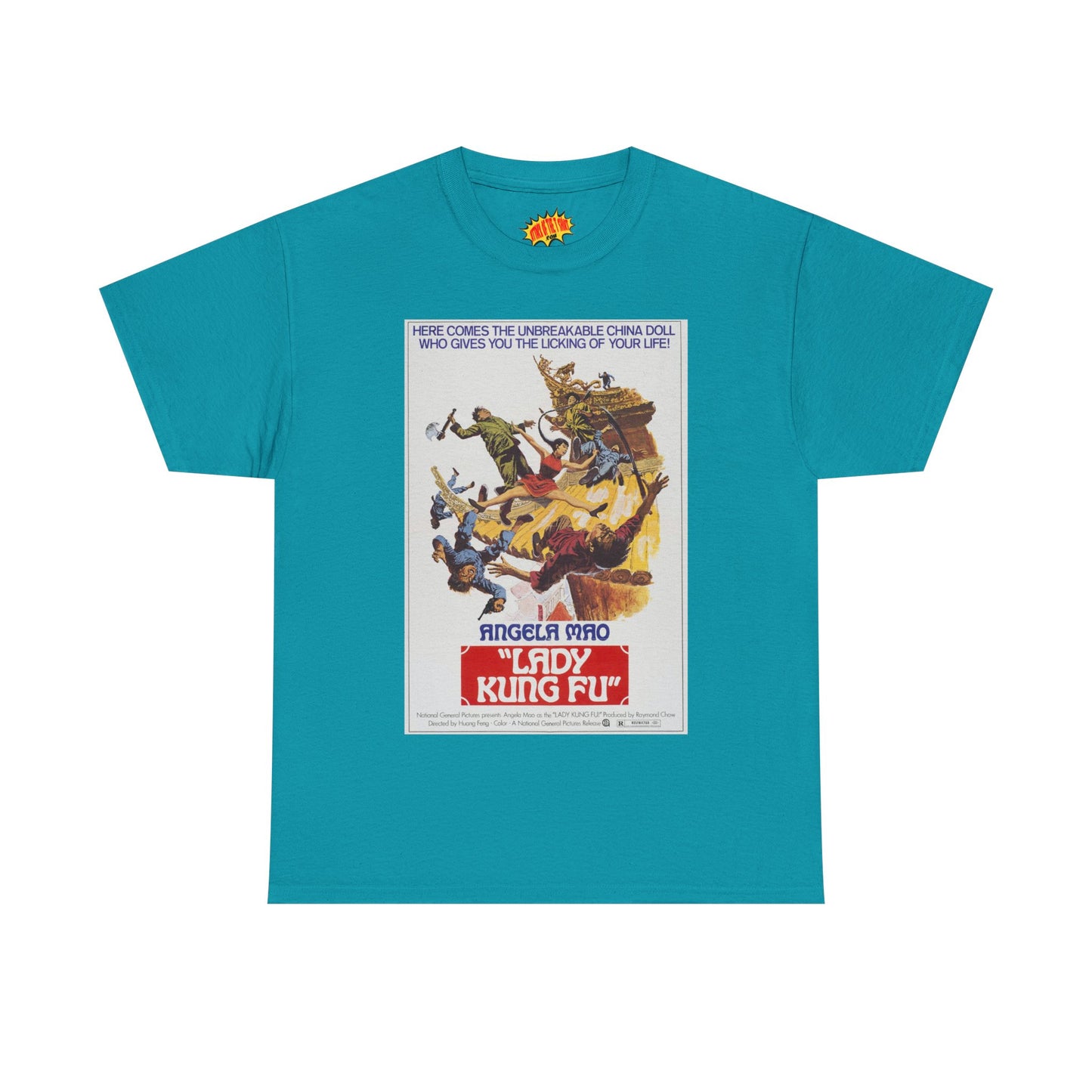 Lady Kung-Fu Movie Poster T-Shirt *Multiple Colors*