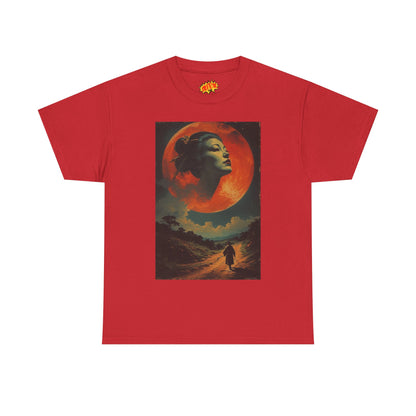 Traveller w/Blood Moon Cloud Woman T-Shirt