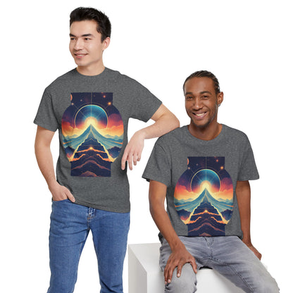 Cosmic Stairway Galaxy Graphic Art Tee Shirt