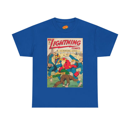 Lightning Comics Dec. Comic Tee Shirt