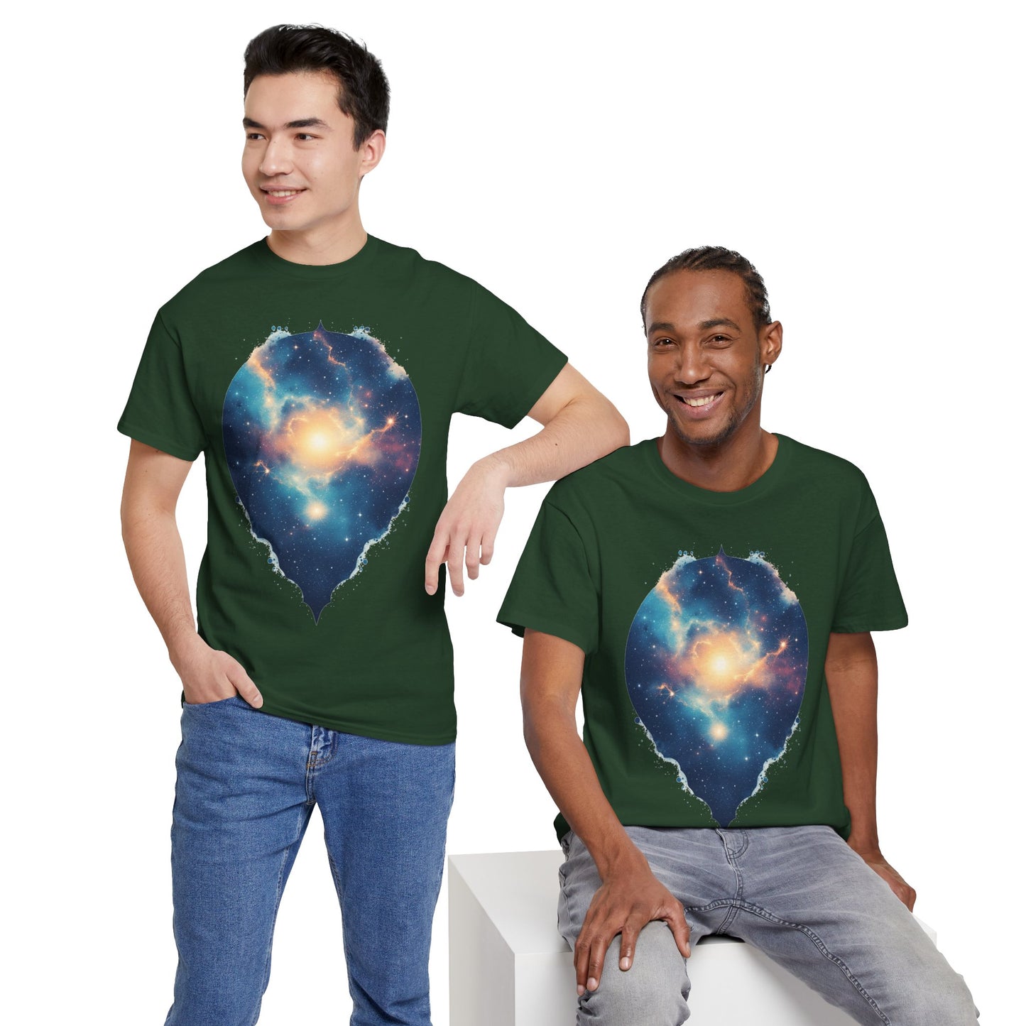 Nebula Graphic Space Art Tee Shirt *Multiple Colors*