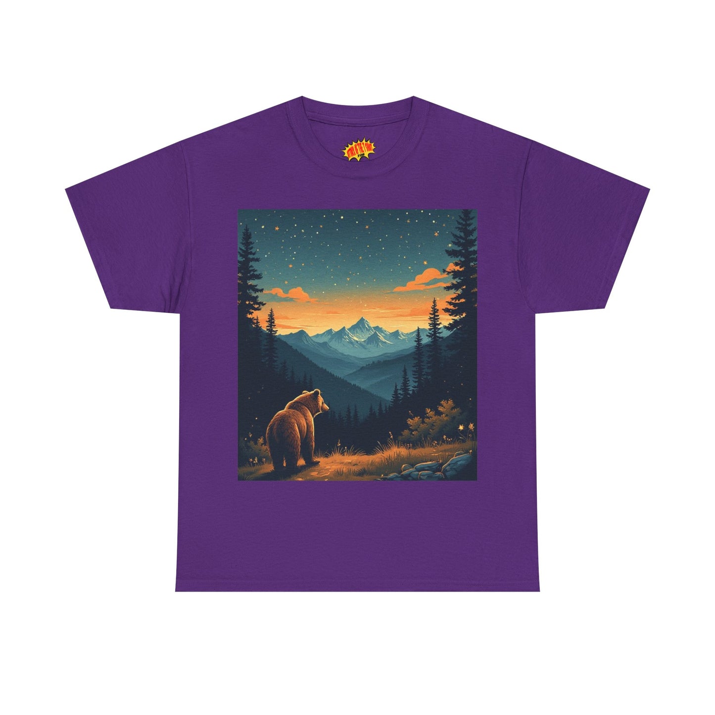 Mountain Bear Sunrise Scene T-Shirt *Multiple Colors*