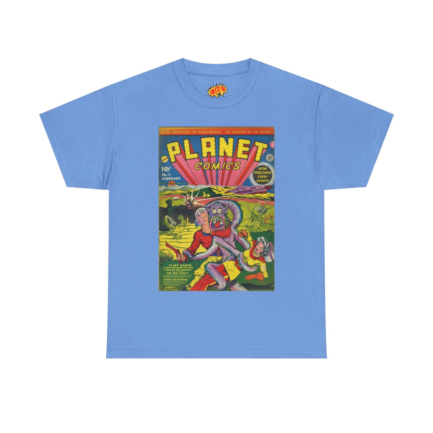 Planet Comics #2 - Heavy Cotton Tee *Light Colors*