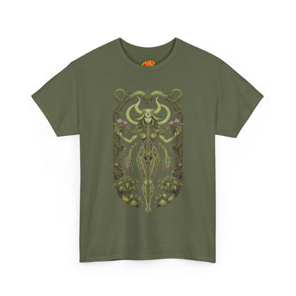 Dryad Flower Succubus Heavy Cotton Forest Dweller Tee Shirt