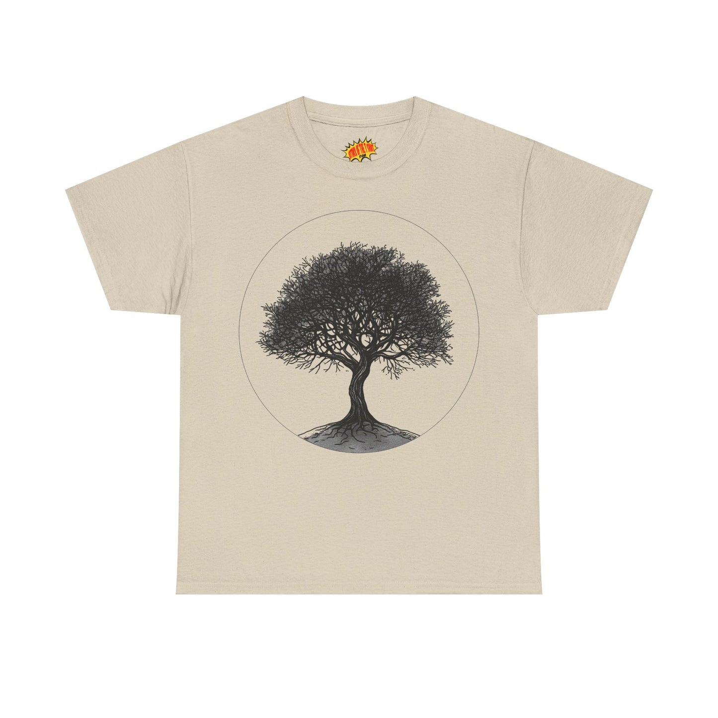 Circle Tree Sketch Drawing Graphic Art Tee Shirt *Multiple Colors*