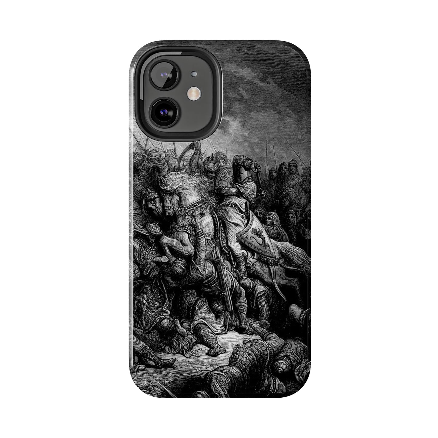 Richard and Saladin by Gustave Dore iPhone Case *Many Sizes Available*