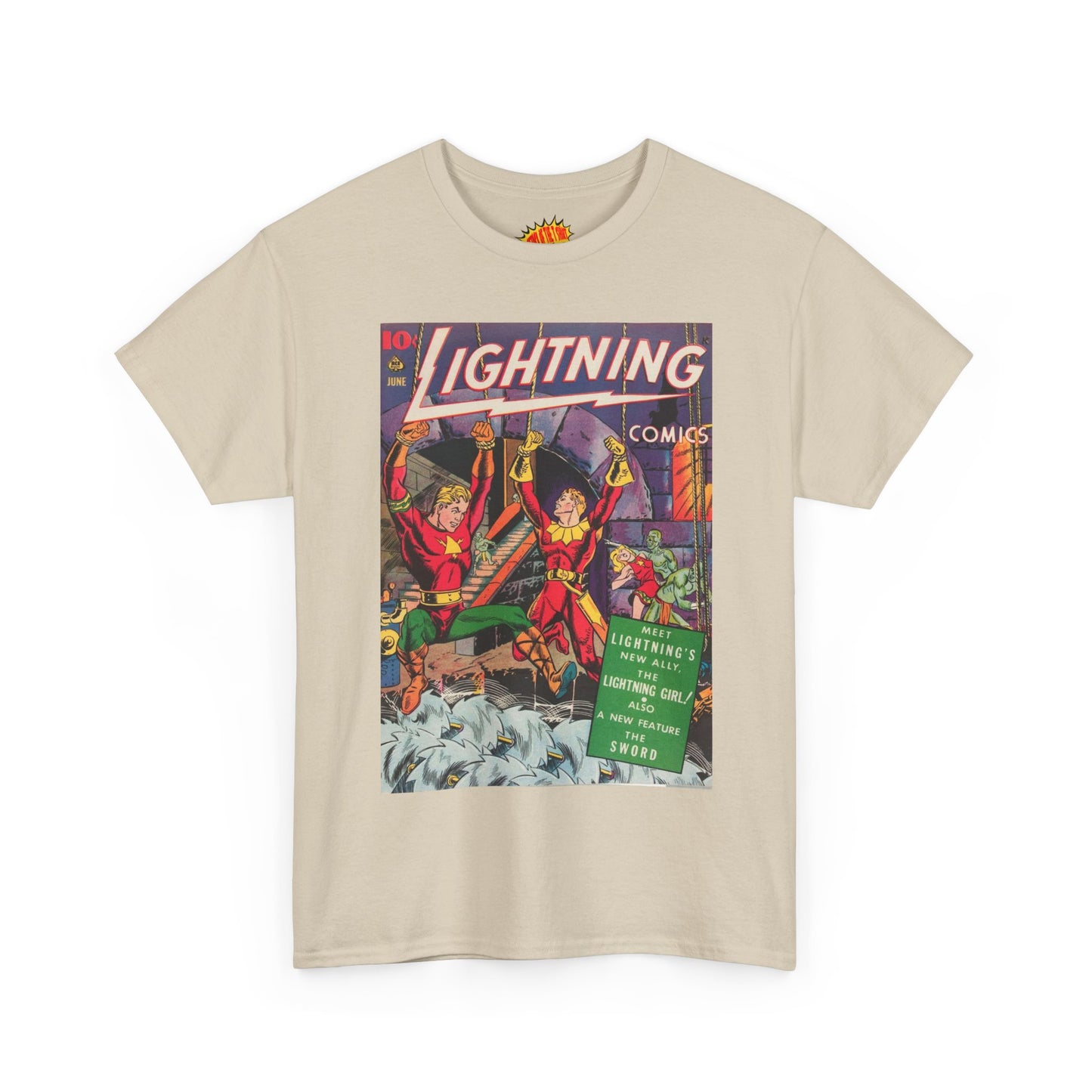 Lightning Comics June Comic Tee Shirt *Multiple Colors*
