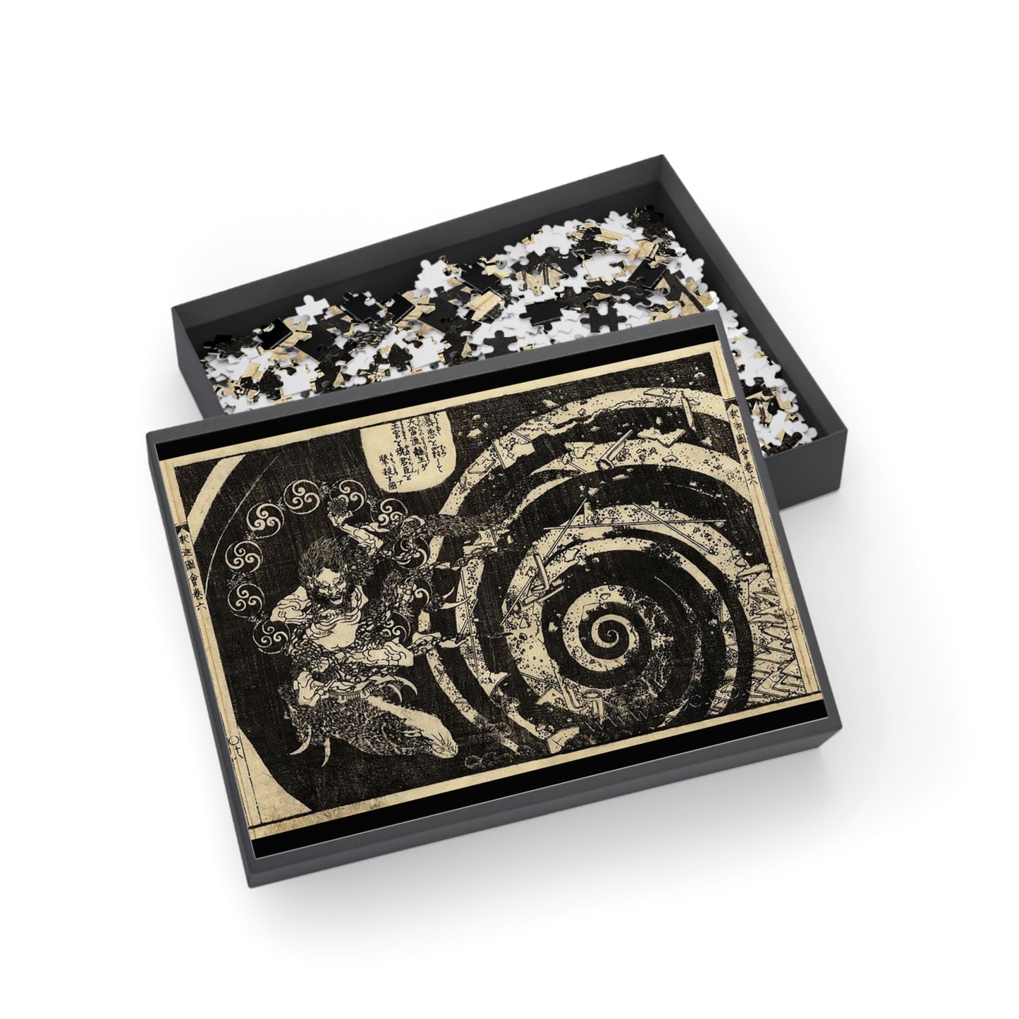 Destruction by Katsushika Hokusai Jigsaw Puzzle - 96/252/500/1000 Pieces