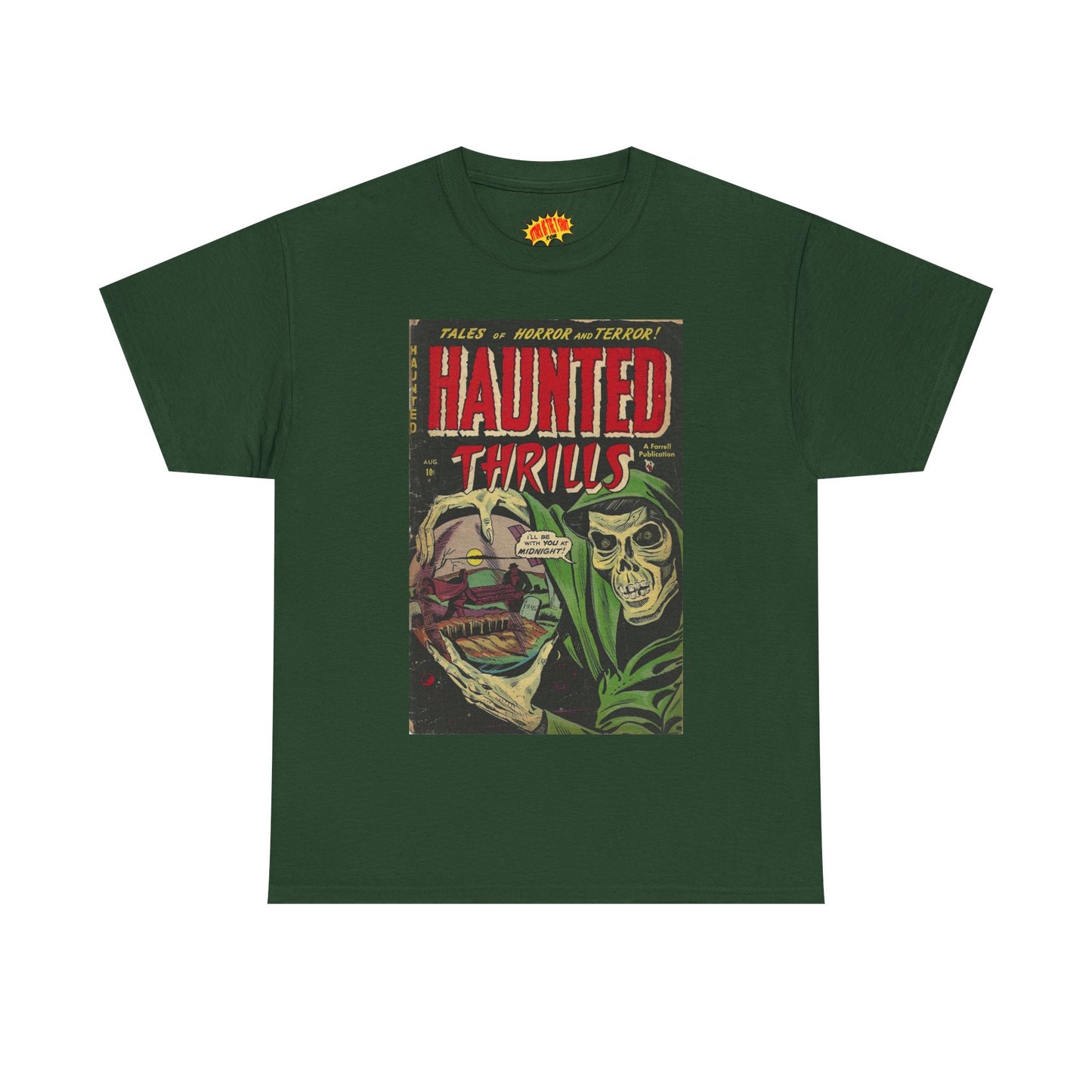 Haunted Thrills August Comic Tee Shirt *Multiple Colors*
