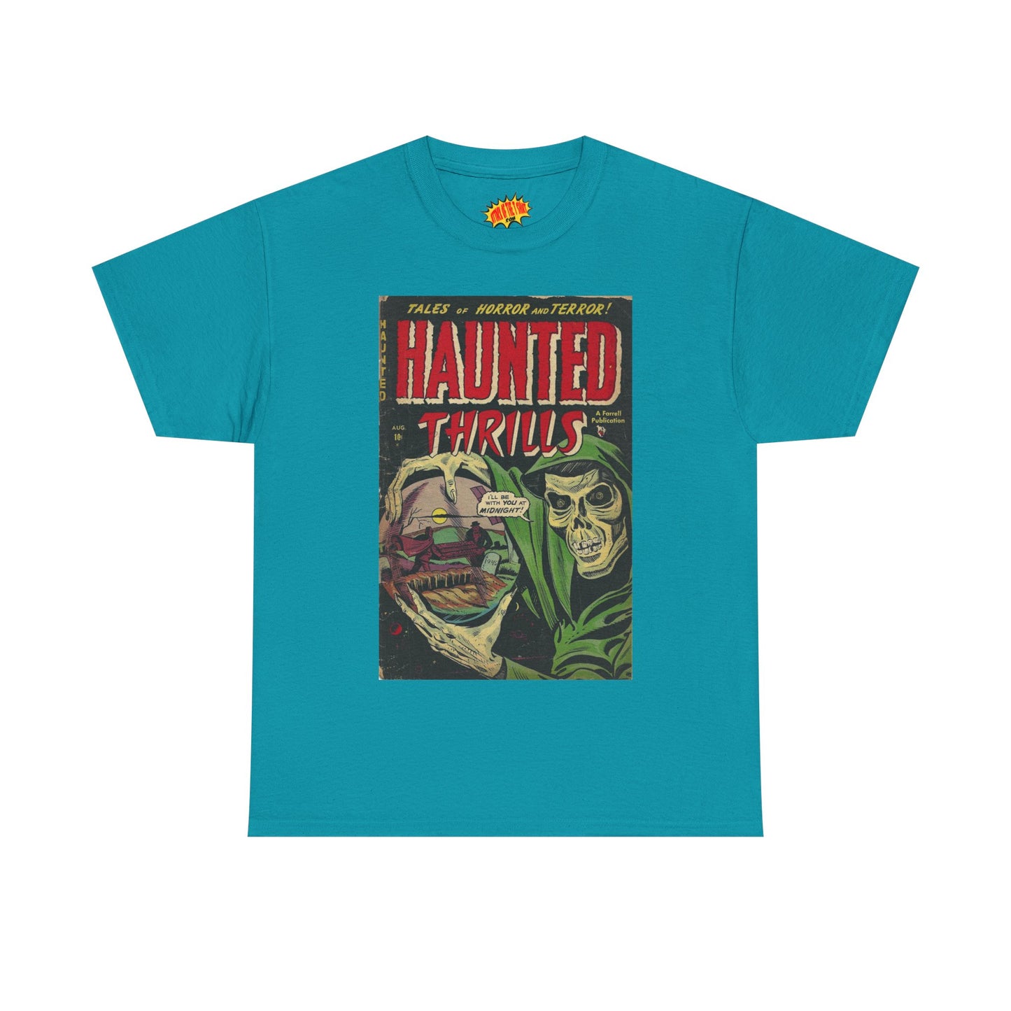 Haunted Thrills August Comic Tee Shirt *Multiple Colors*