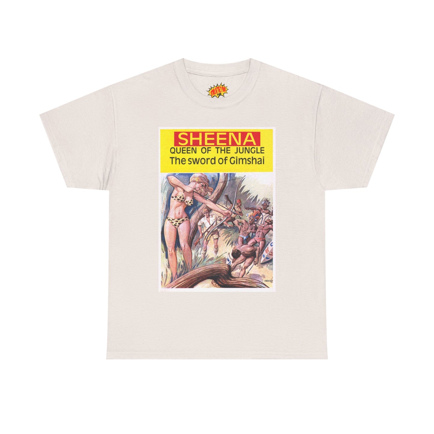 Sheena Queen of the Jungle Comic Tee Shirt *Multiple Colors*