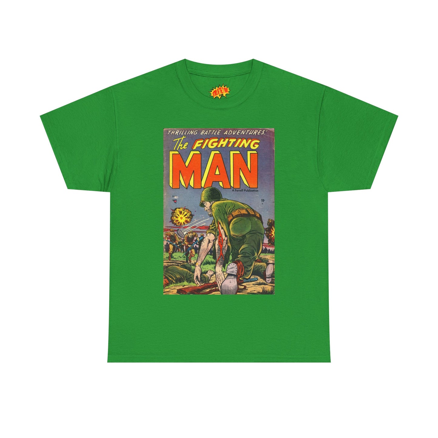 The Fighting Man January Comic Tee Shirt *Multiple Colors*