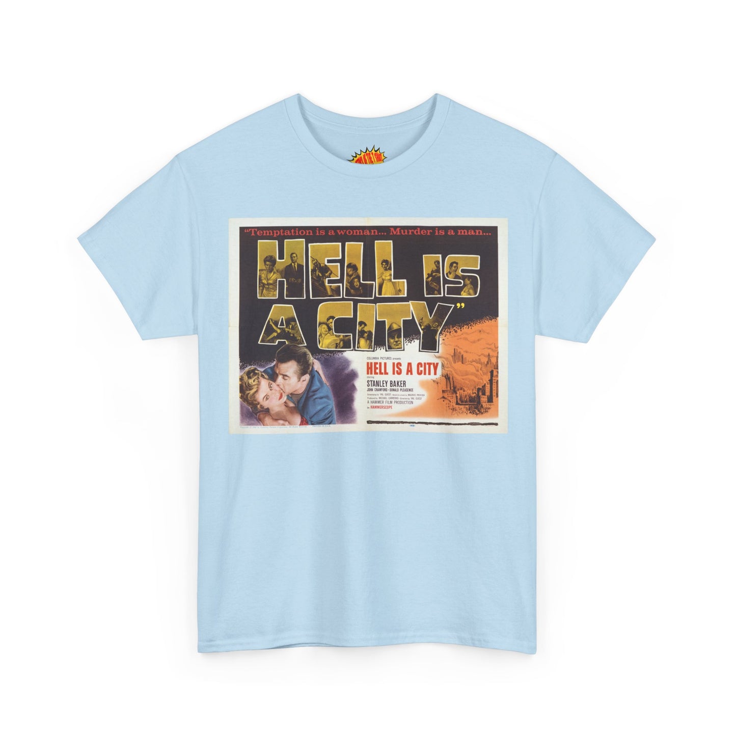 Hell is a City Movie Poster T-Shirt *Multiple Colors*