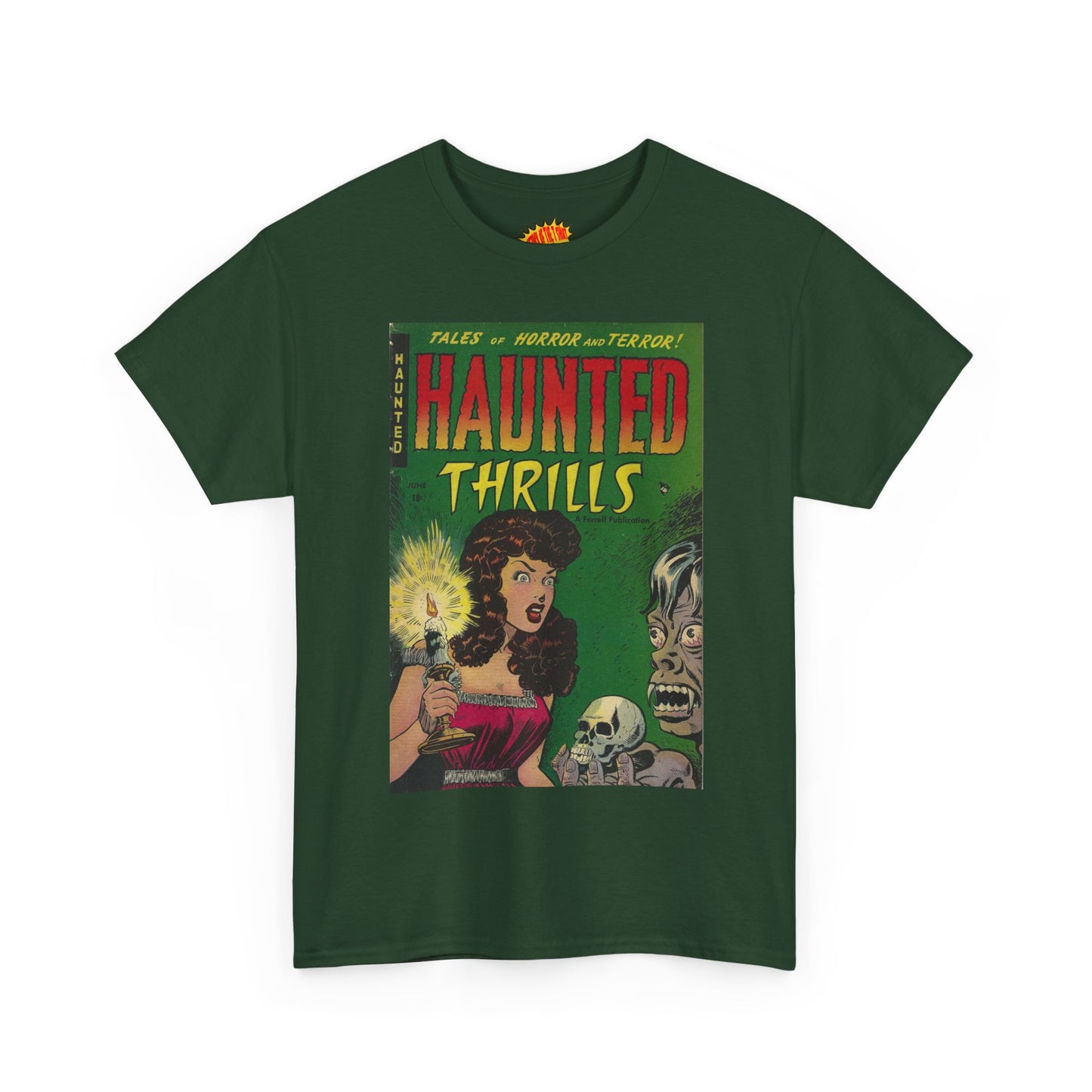 Haunted Thrills June Comic Tee Shirt *Multiple Colors*