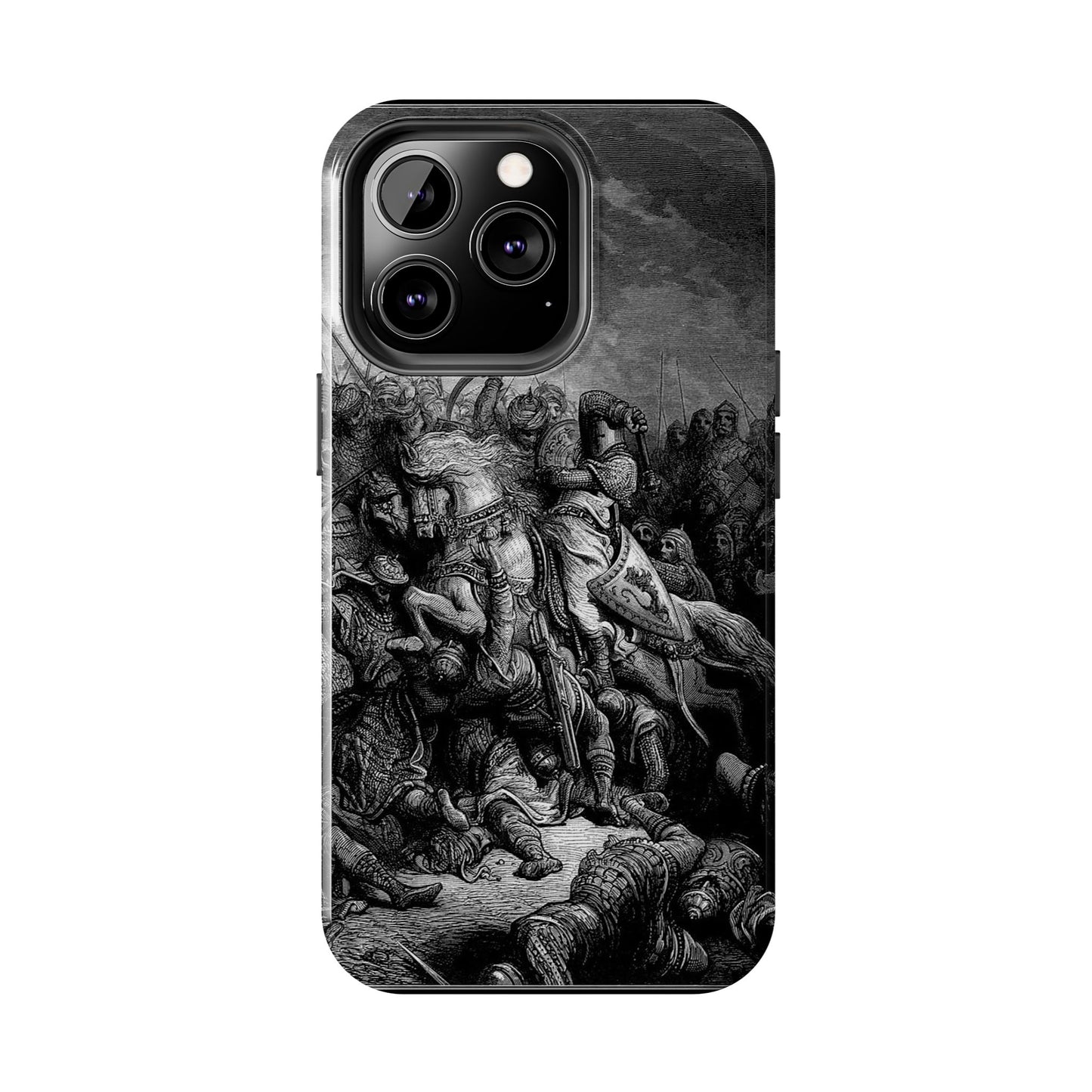 Richard and Saladin by Gustave Dore iPhone Case *Many Sizes Available*