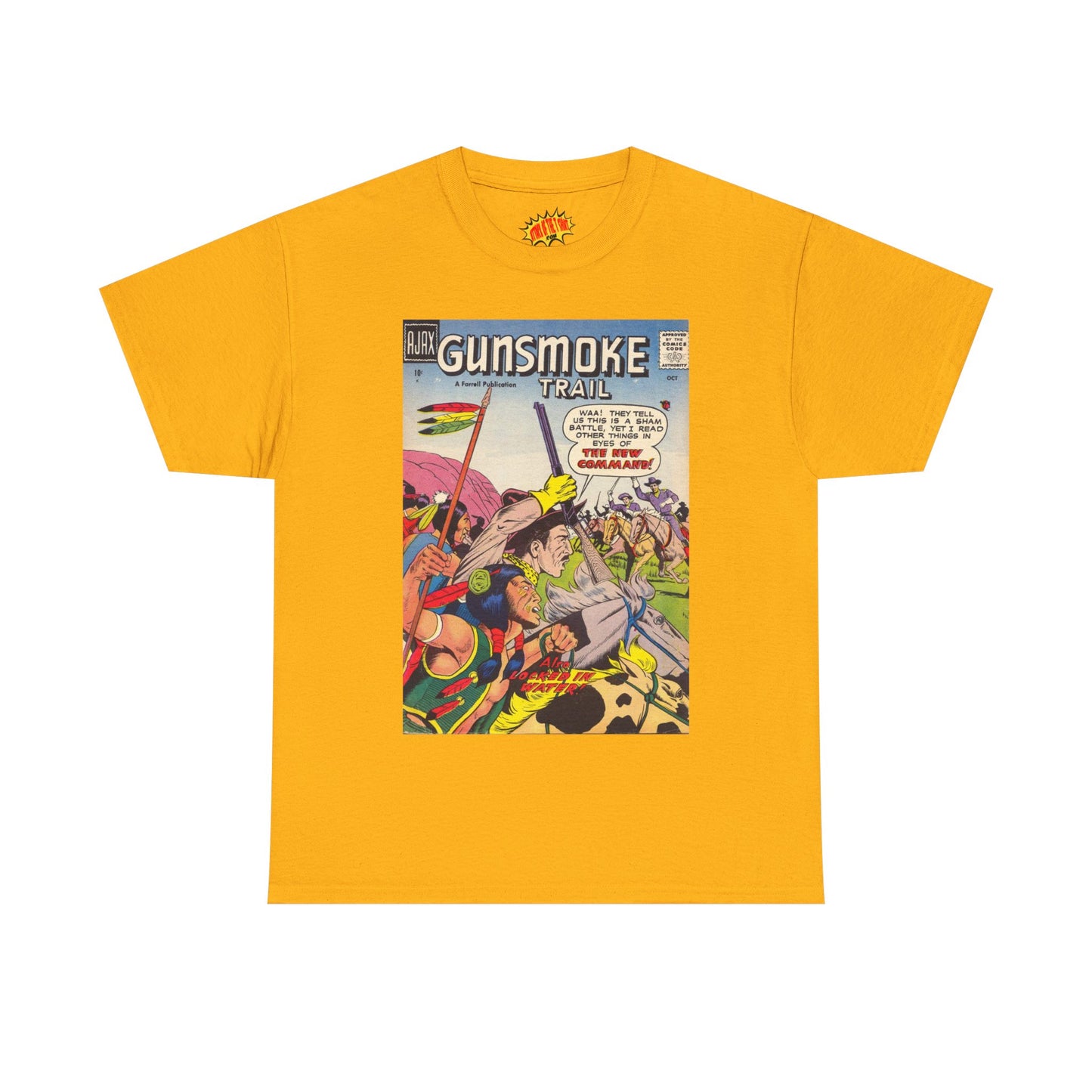 Gunsmoke Trail October Comic Tee Shirt *Multiple Colors*