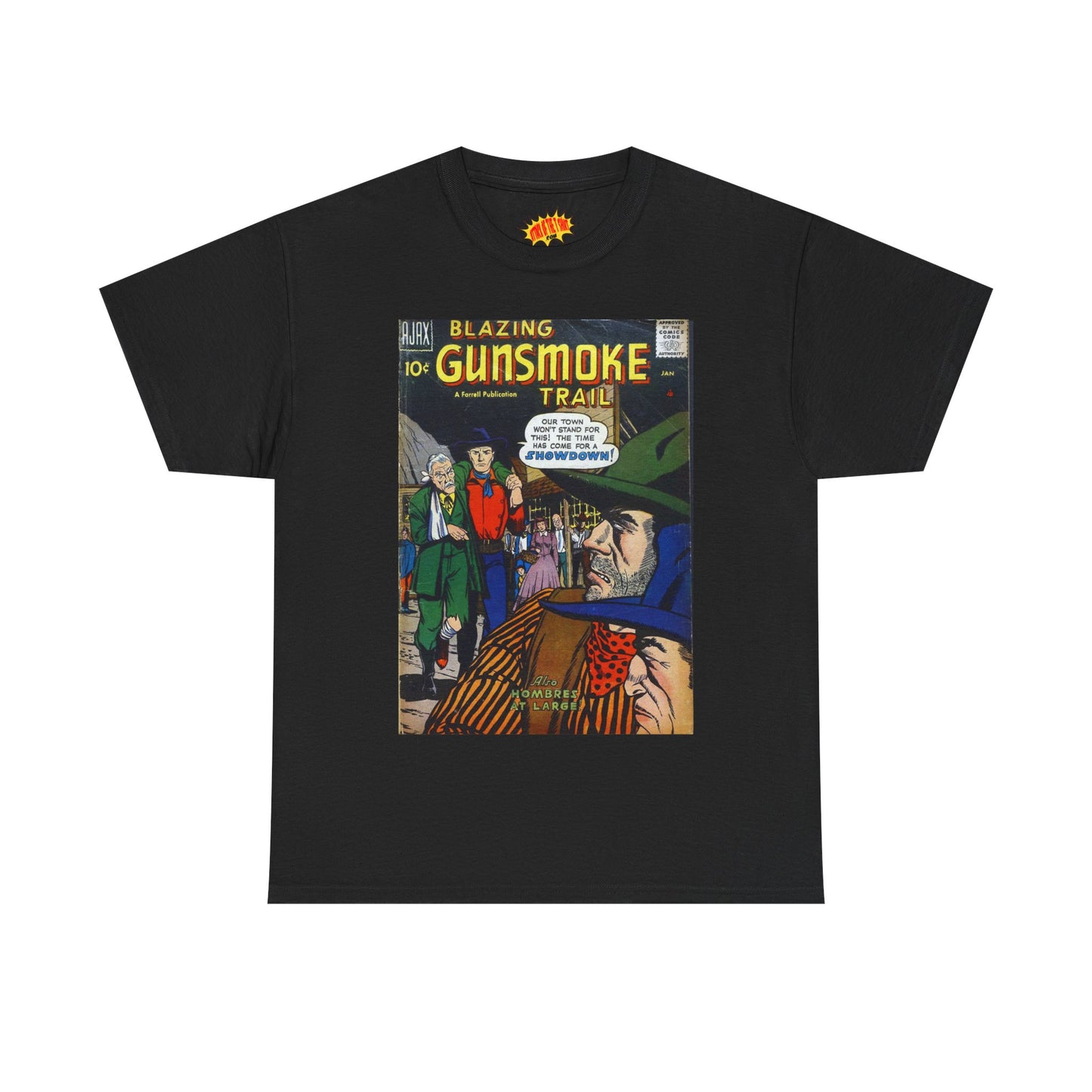 Gunsmoke Trail January Comic Tee Shirt *Multiple Colors*