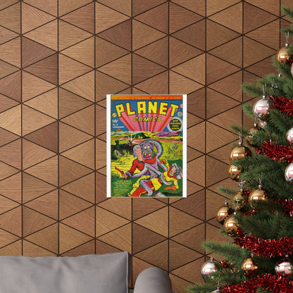 Planet Comics #2 Matte Vertical Posters