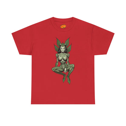 Devil Dryad Woman Fantasy Nature T-Shirt