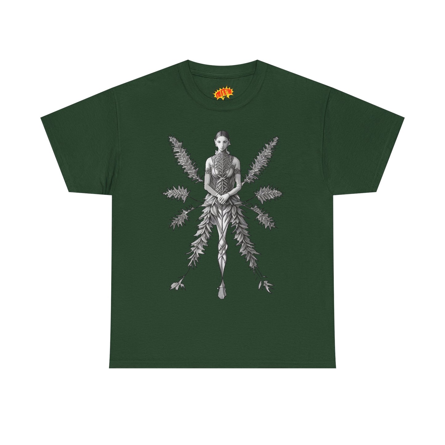 Plant Woman Abstract Tee Shirt *Multiple Colors*