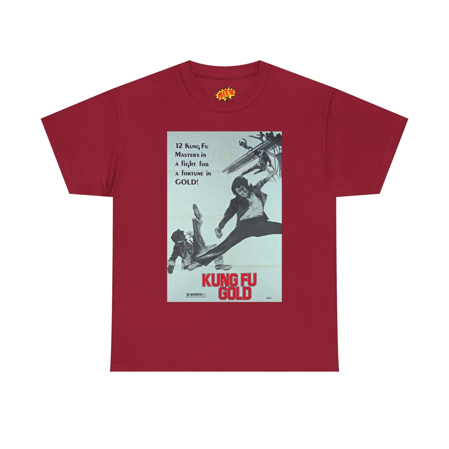 Kung Fu Gold Movie Poster T-Shirt *Multiple Colors*