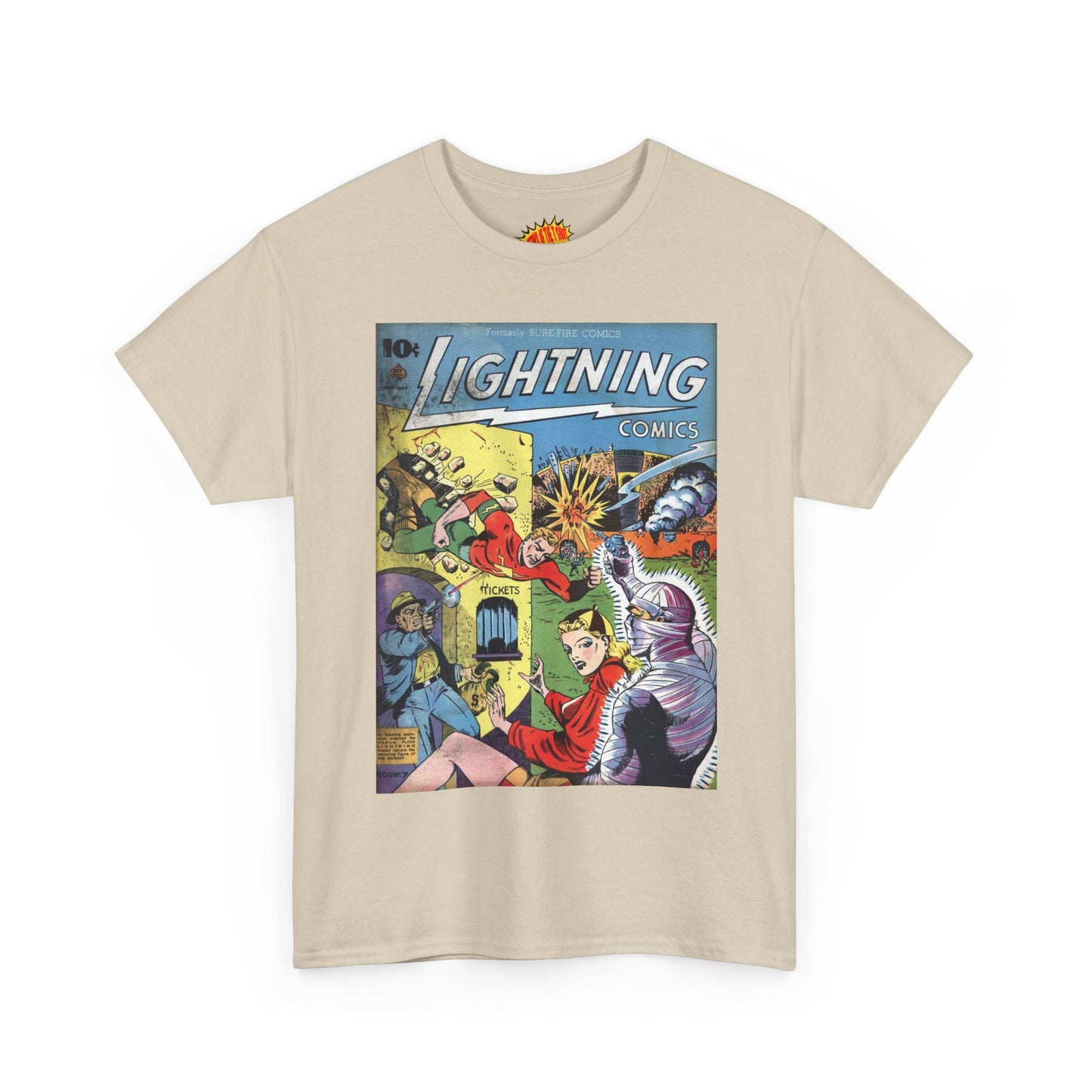 Lightning Comics February Comic Tee Shirt *Multiple Colors*