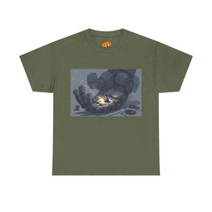 Anime Robot Mech Hand Welder Scene T-Shirt