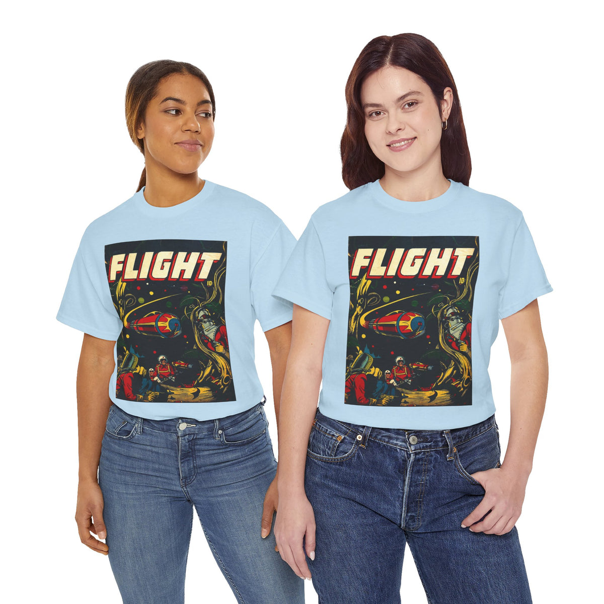 Captain Flight Comic Book Tee Shirt