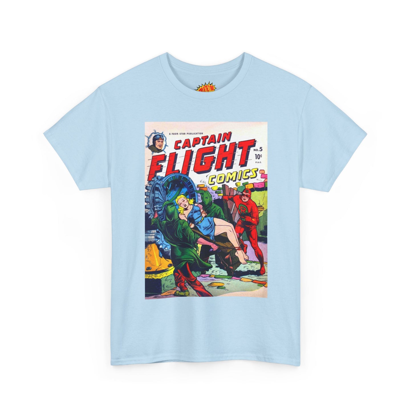 Captain Flight No. 5 Comic Tee Shirt *Multiple Colors*
